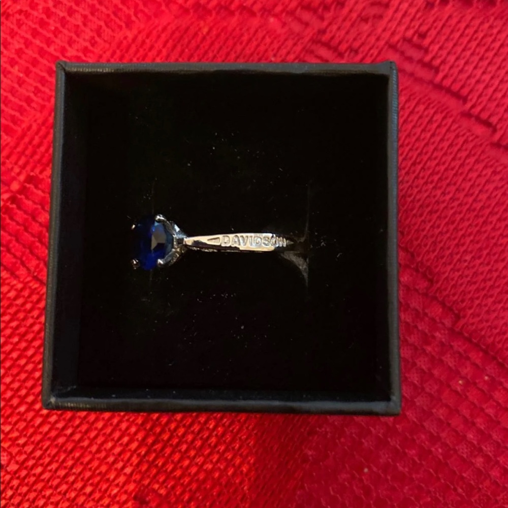 NEW🔥Harley Sapphire like ring - Picture 3 of 7